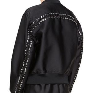 3.1 Phillip Lim Satin Bomber Jacket Size 8 (US)